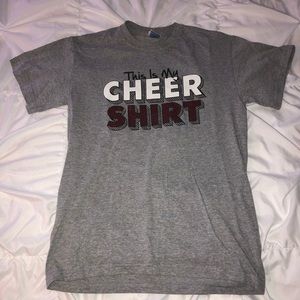 “This is my cheer shirt” t shirt